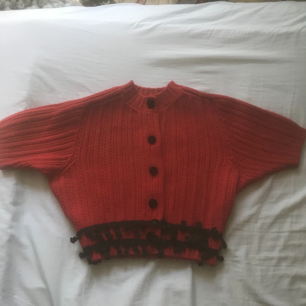 Vintage cropped cardi